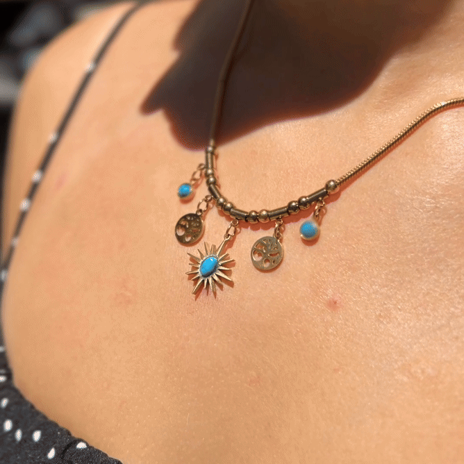 Conjunto Árbol Turquesa